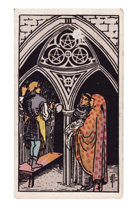 Tres de Oros en el Tarot