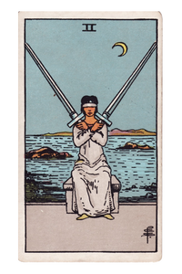 2 de Espadas en el Tarot