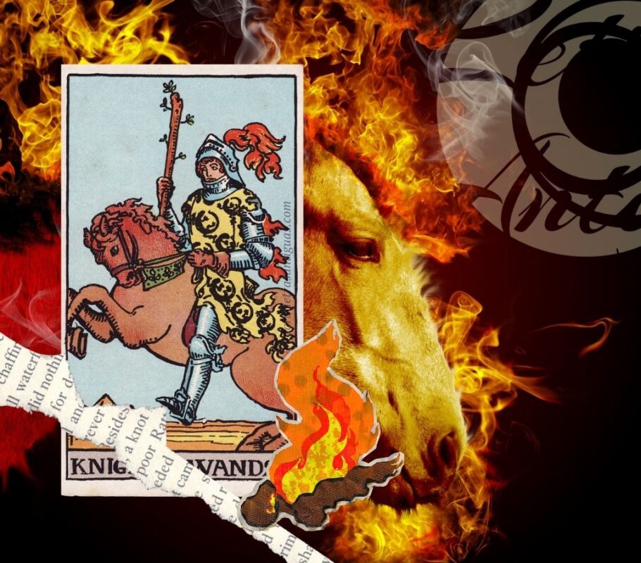 El Caballero de Bastos en el Tarot (3)