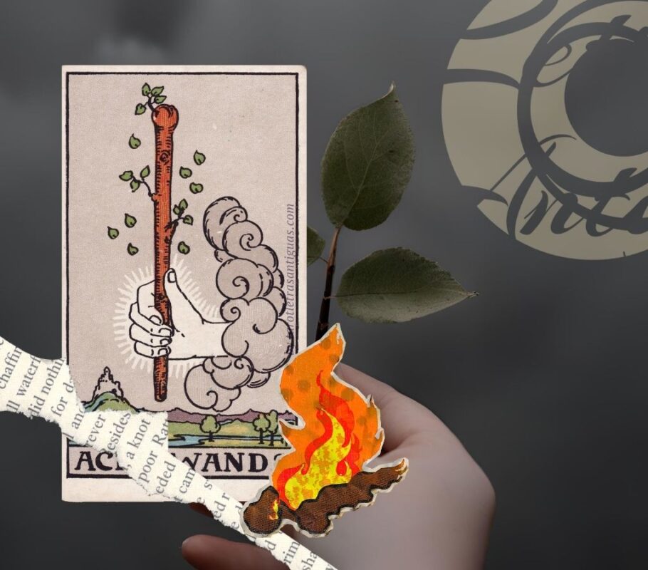 as de Bastos en el Tarot (3)