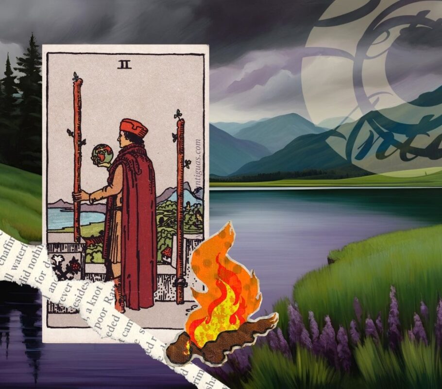 Dos de Bastos en el Tarot (3)