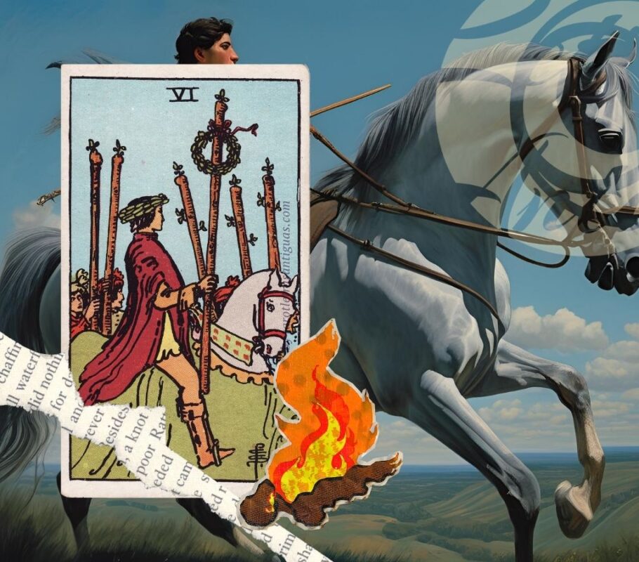 Seis de Bastos en el Tarot (3)