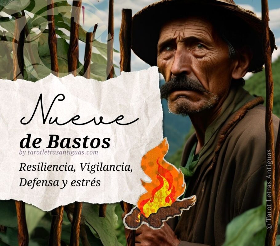 Nueve de Bastos en el Tarot (5)